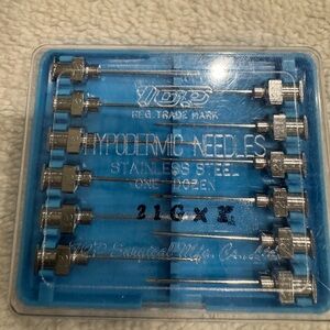 Silver Tool Set in Clear Case